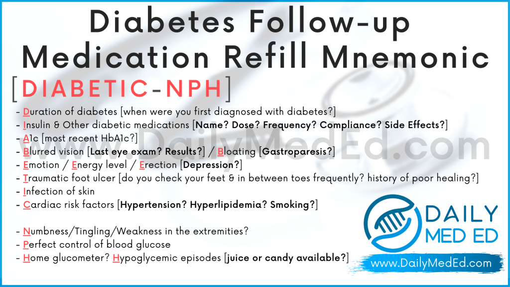 diabetes-follow-up-mnemonic-diabetic-nph-mnemonic